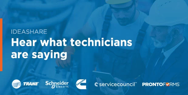 ProntoForms gathered a panel of field service executives and technicians to discuss how to improve satisfaction for technicians and customers alike. 