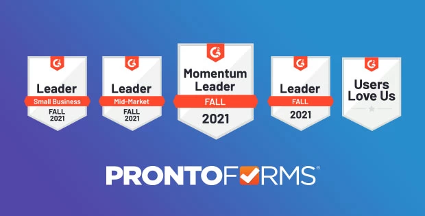 G2 released its Fall 2021 Grid® Report for Mobile Forms Automation and for yet another season, ProntoForms has been named the category leader.