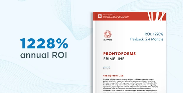 We’re extremely proud of the results our customers have achieved by using our platform. An ROI Case Study created by Nucleus Research showcases our contribution to a successful digital transformation for PrimeLine Utility Services. 